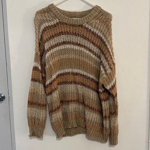 Striped AE Sweater • SMALL